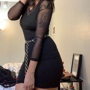 Cute little black mini dress